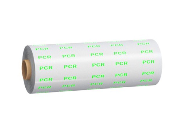 With PCR / recycled material /